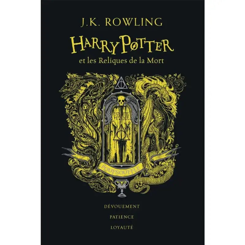 Harry Potter et les Reliques de le mort - Edition 20ans Poufsouffle -  La boutique Aux 2 Balais