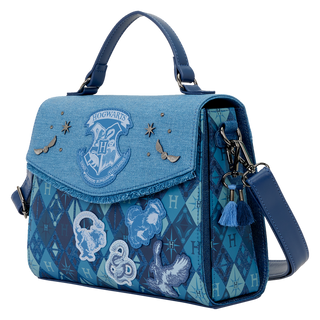 Sac bandoulière Loungefly Denim Hogwarts Harry Potter