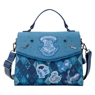 Sac bandoulière Loungefly Denim Hogwarts Harry Potter