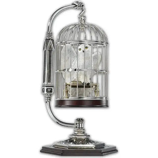 Hedwige miniature en cage -  La boutique Aux 2 Balais