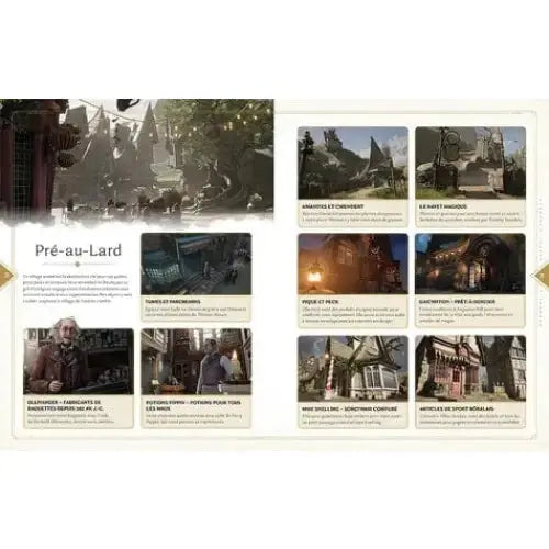 Hogwarts Legacy Le guide Officiel -  La boutique Aux 2 Balais