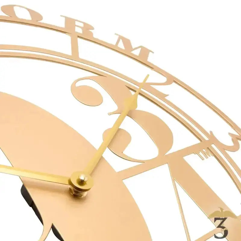 Horloge Murale Platforme 9 3/4 -  La boutique Aux 2 Balais