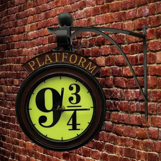 Horloge Murale Quai 9 3/4 -  La boutique Aux 2 Balais