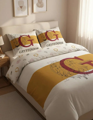 Housse Couette Gryffondor 240x220 cm - Parure Lit 2 Personnes -  La boutique Aux 2 Balais