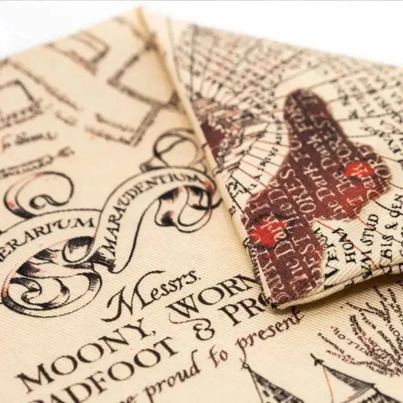 Housse Minalima Carte du Maraudeur -  La boutique Aux 2 Balais