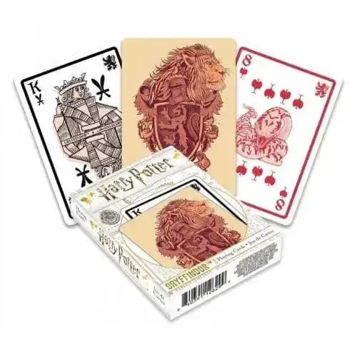 Jeu de Cartes Gryffondor -  La boutique Aux 2 Balais