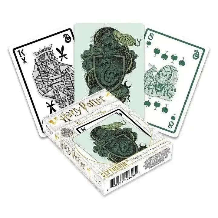 Jeu de Cartes Serpentard -  La boutique Aux 2 Balais