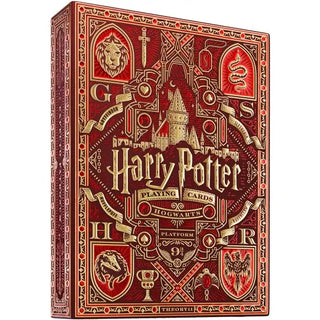 Jeu de cartes Harry Potter Gryffondor Editon Premium -  La boutique Aux 2 Balais