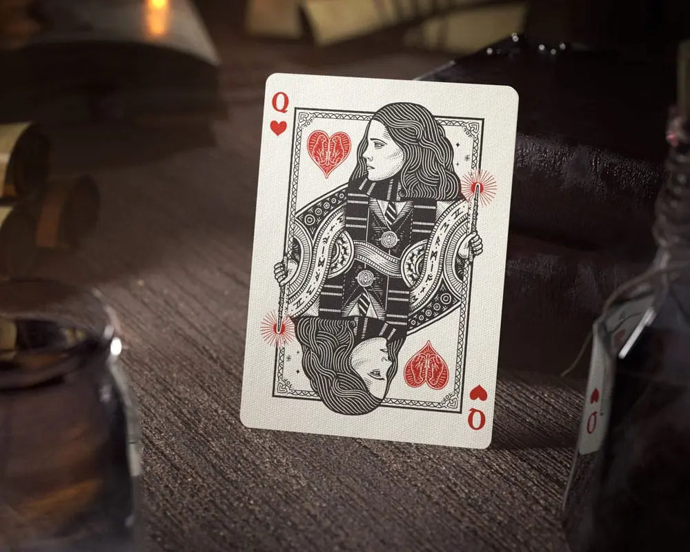 Jeu de cartes Harry Potter Gryffondor Editon Premium -  La boutique Aux 2 Balais