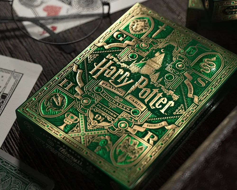 Jeu de cartes Harry Potter Serpentard Editon Premium -  La boutique Aux 2 Balais