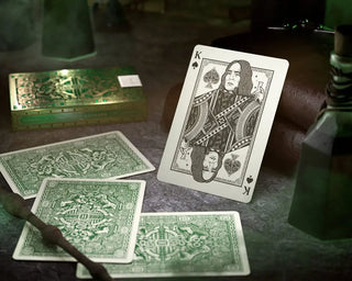 Jeu de cartes Harry Potter Serpentard Editon Premium -  La boutique Aux 2 Balais