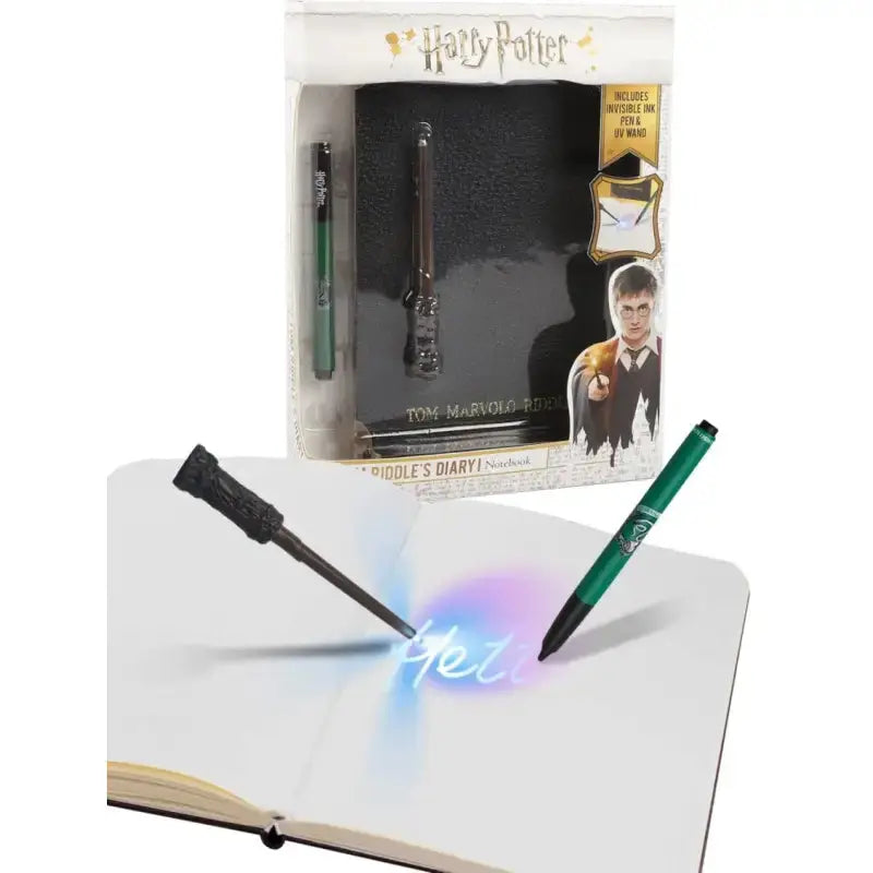Journal de Tom Jedusor avec baguette stylo -  La boutique Aux 2 Balais