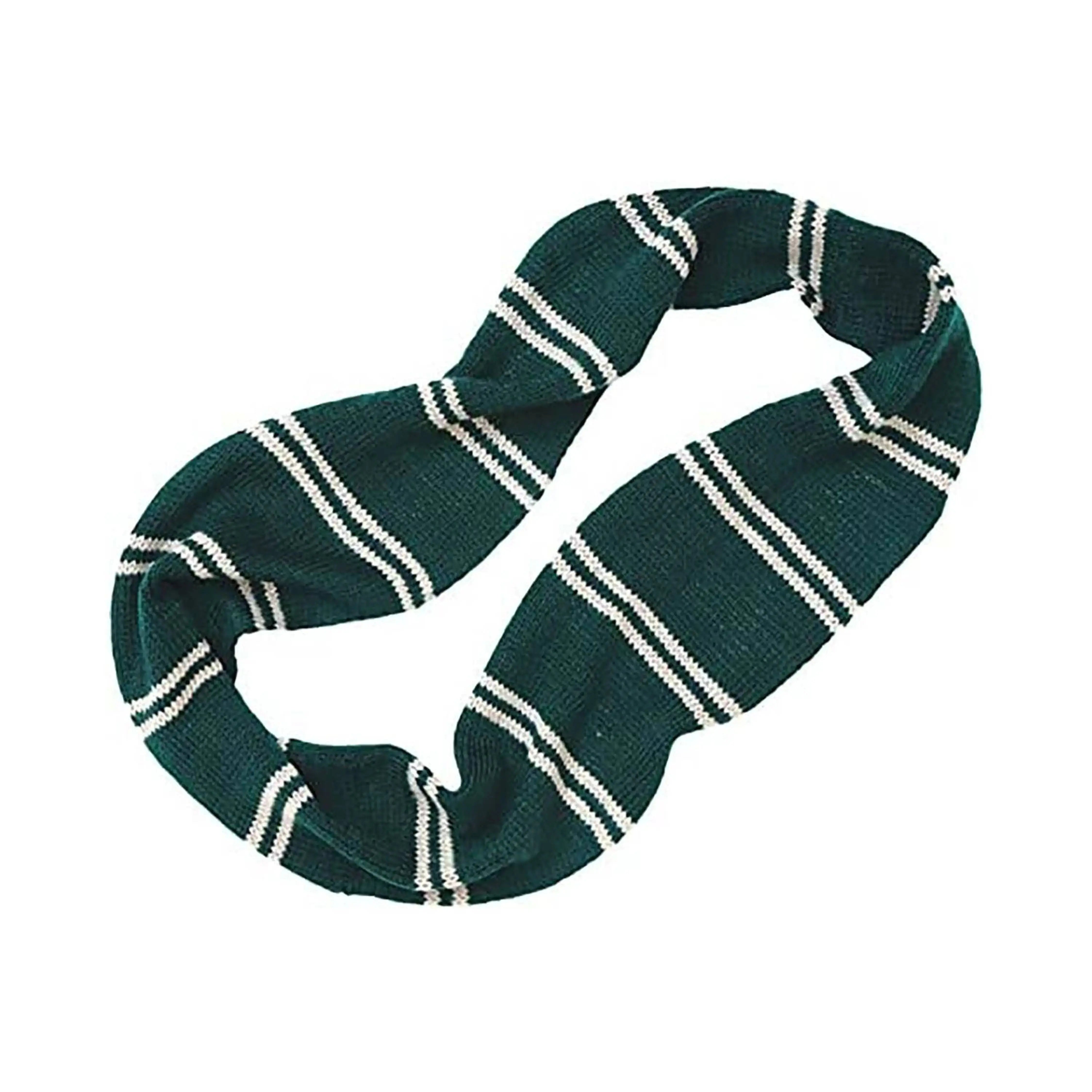 Kit Tricot Harry Potter - Écharpe Serpentard avec Patch et Aiguilles -  La boutique Aux 2 Balais