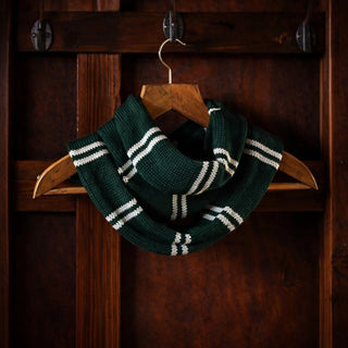Kit Tricot Harry Potter - Écharpe Serpentard avec Patch et Aiguilles