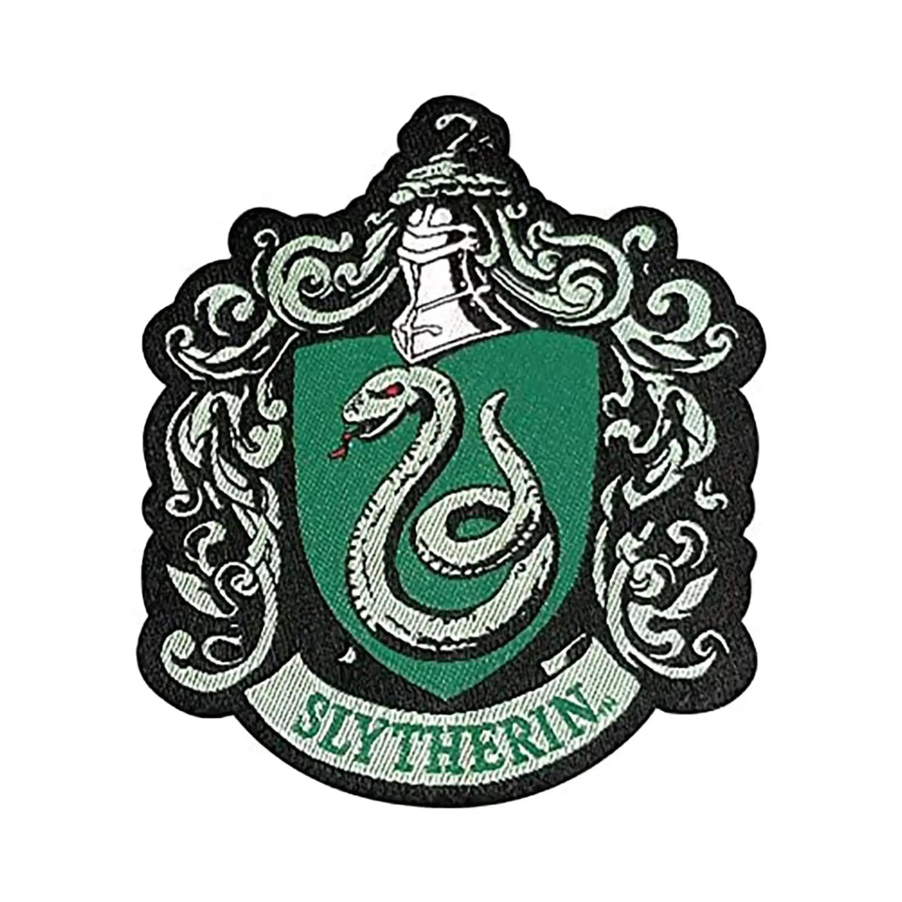 Kit Tricot Harry Potter - Écharpe Serpentard avec Patch et Aiguilles -  La boutique Aux 2 Balais