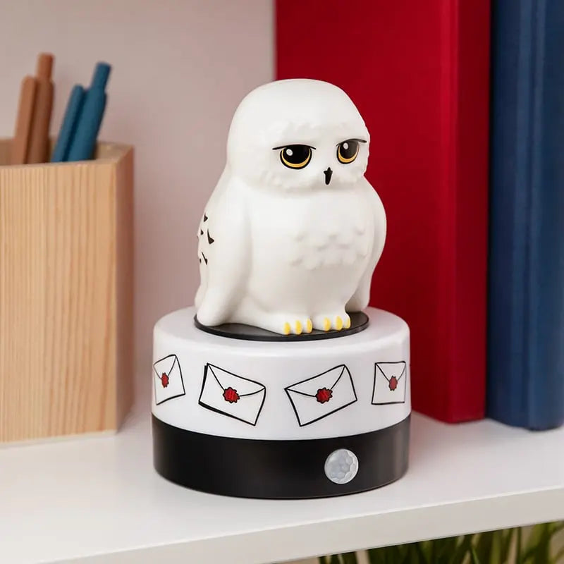 Lampe Hedwige Harry Potter - Détecteur de Mouvement & Son -  La boutique Aux 2 Balais