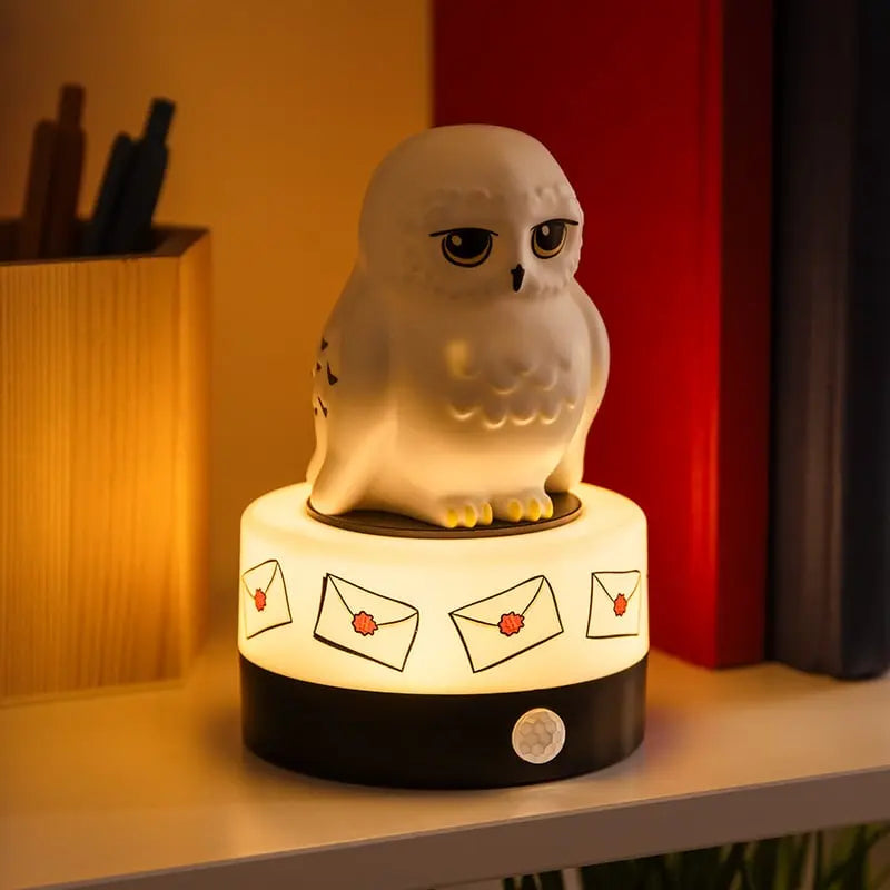 Lampe Hedwige Harry Potter - Détecteur de Mouvement & Son -  La boutique Aux 2 Balais
