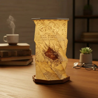 Lampe pliable Carte du Maraudeur Harry Potter LED 15 cm -  La boutique Aux 2 Balais