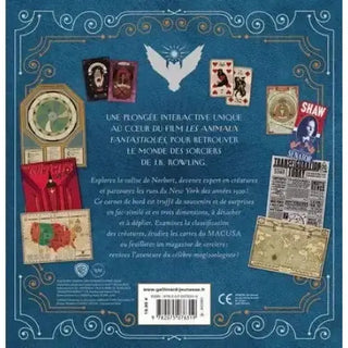 Le Carnet Magique - Les Animaux fantastiques -  La boutique Aux 2 Balais