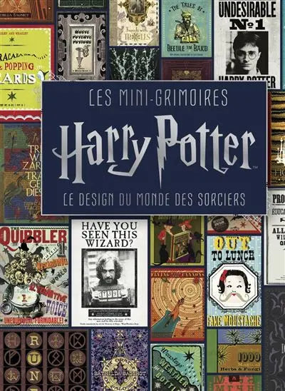 Livre Harry Potter : Le Design du Monde des Sorciers - Mini Grimoire T4 -  La boutique Aux 2 Balais