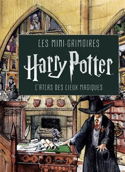 Livre Harry Potter : Les Lieux Magiques - Mini Grimoire T3 -  La boutique Aux 2 Balais
