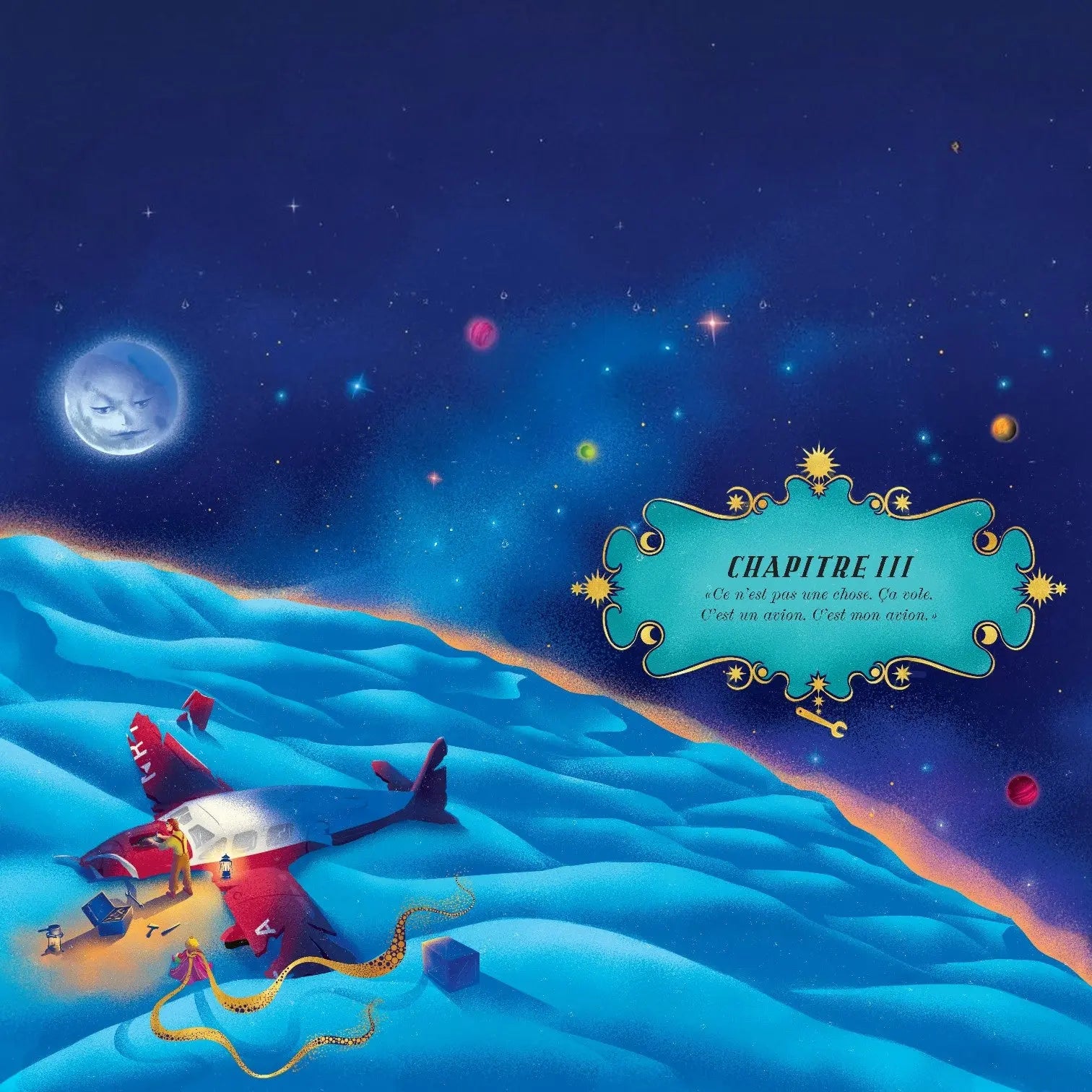 Livre Le Petit Prince Édition MinaLima -  La boutique Aux 2 Balais
