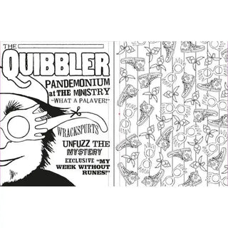 Livre de Coloriage Harry Potter -  La boutique Aux 2 Balais