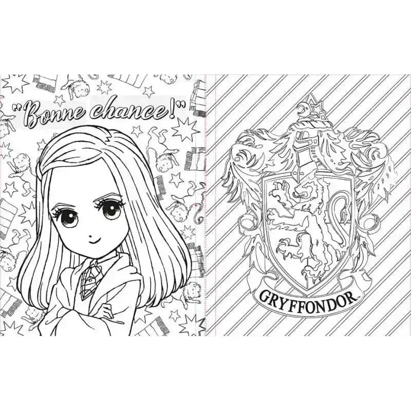 Livre de Coloriage Harry Potter -  La boutique Aux 2 Balais