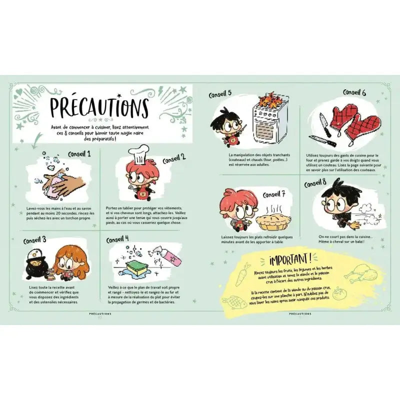 Livre de cuisine harry potter - Recettes inspirées des films -  La boutique Aux 2 Balais