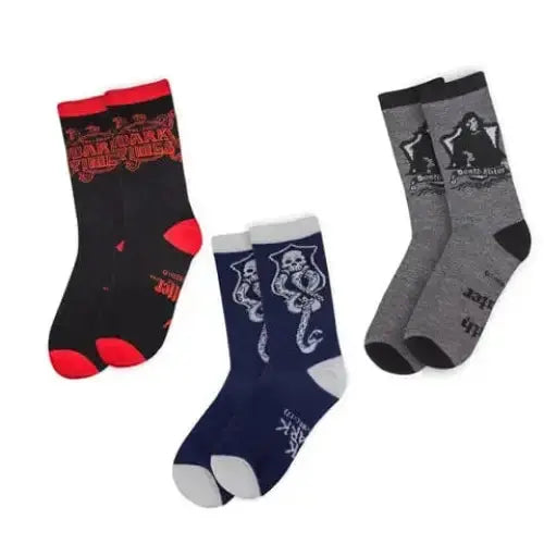 Lot de 3 Paires de Chaussettes Dark Arts -  La boutique Aux 2 Balais