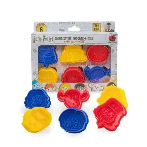 Lot de 6 emporte-pièces Kawaii pour cookies - Harry Potter -  La boutique Aux 2 Balais