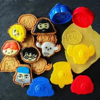 Lot de 6 emporte-pièces Kawaii pour cookies - Harry Potter -  La boutique Aux 2 Balais