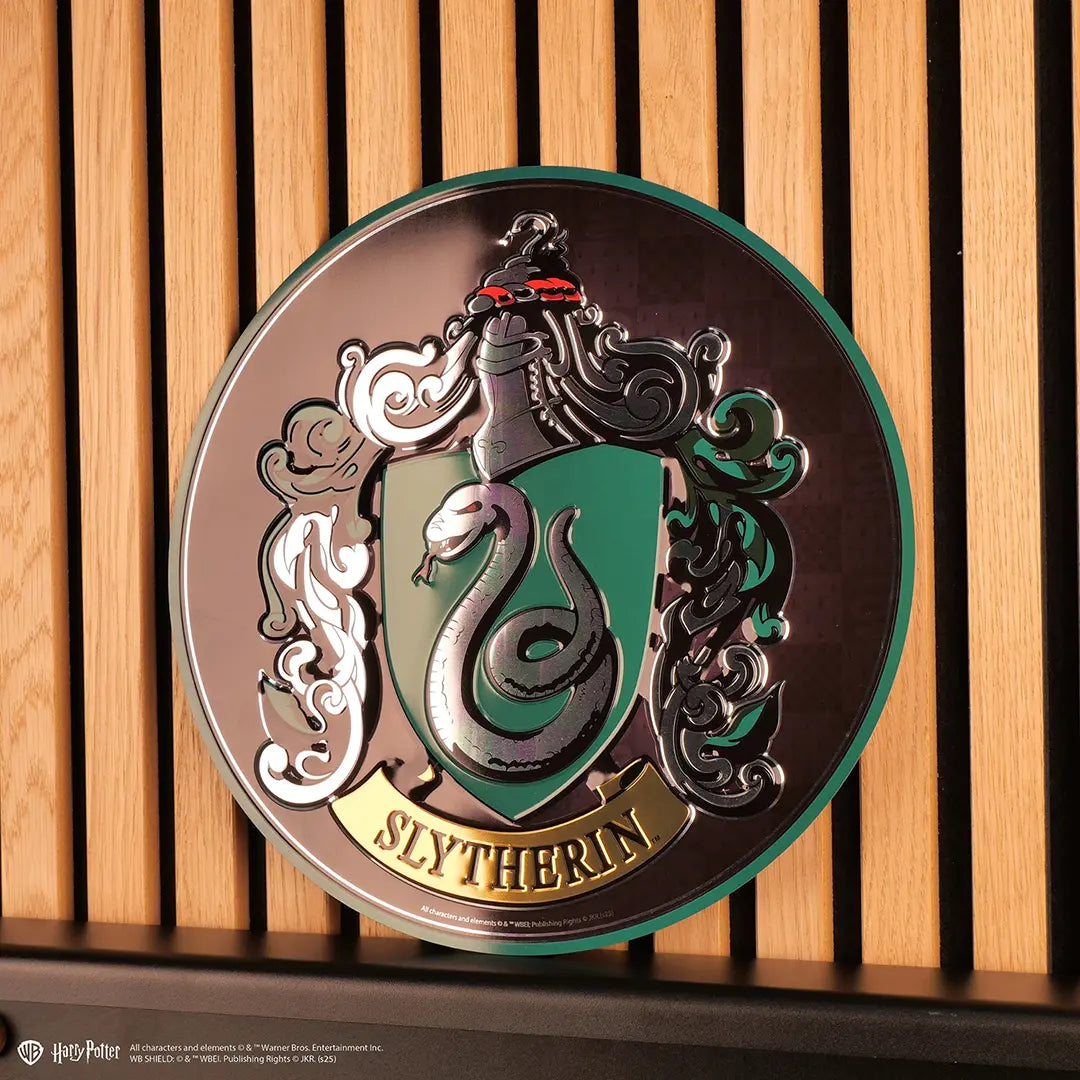 Plaque ronde aluminium Serpentard