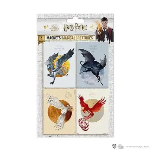 Magnets Créatures Magiques x4 -  La boutique Aux 2 Balais