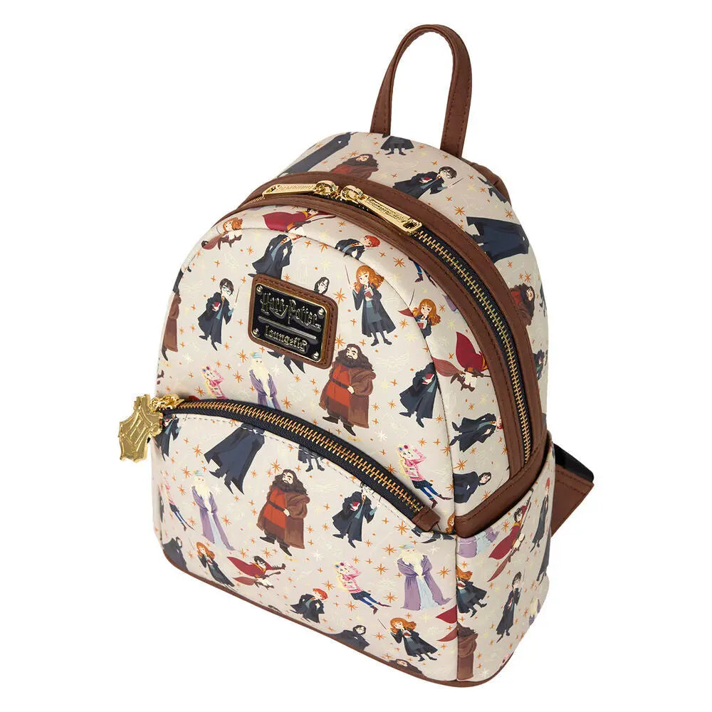 Mini Sac à Dos Spring Poudlard Loungefly -  La boutique Aux 2 Balais
