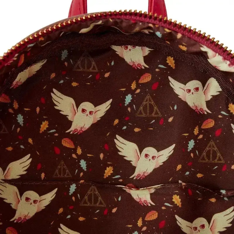 Mini sac à dos Loungefly Poudlard à l'automne -  La boutique Aux 2 Balais