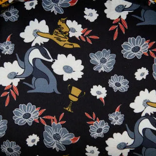 Mini sac à dos Loungefly Poufsouffle House Floral tattoo -  La boutique Aux 2 Balais