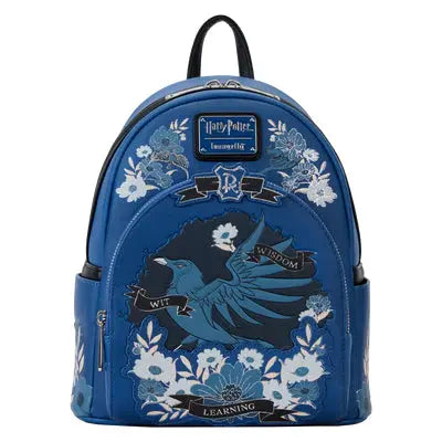 Mini sac à dos Loungefly Serdaigle House Floral tattoo -  La boutique Aux 2 Balais
