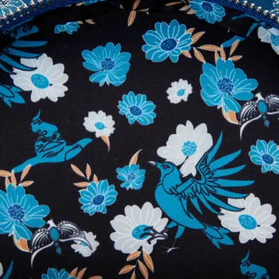 Mini sac à dos Loungefly Serdaigle House Floral tattoo -  La boutique Aux 2 Balais