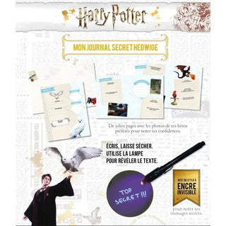 Mon Journal Secret Hedwige -  La boutique Aux 2 Balais