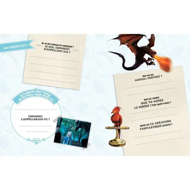 Mon Journal Secret Hedwige -  La boutique Aux 2 Balais