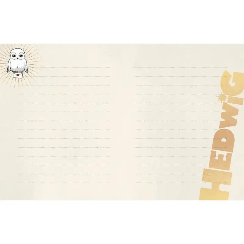 Mon Journal Secret Hedwige -  La boutique Aux 2 Balais