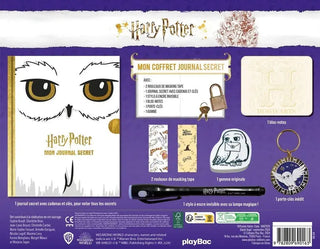 Mon coffret Journal Secret Hedwige -  La boutique Aux 2 Balais