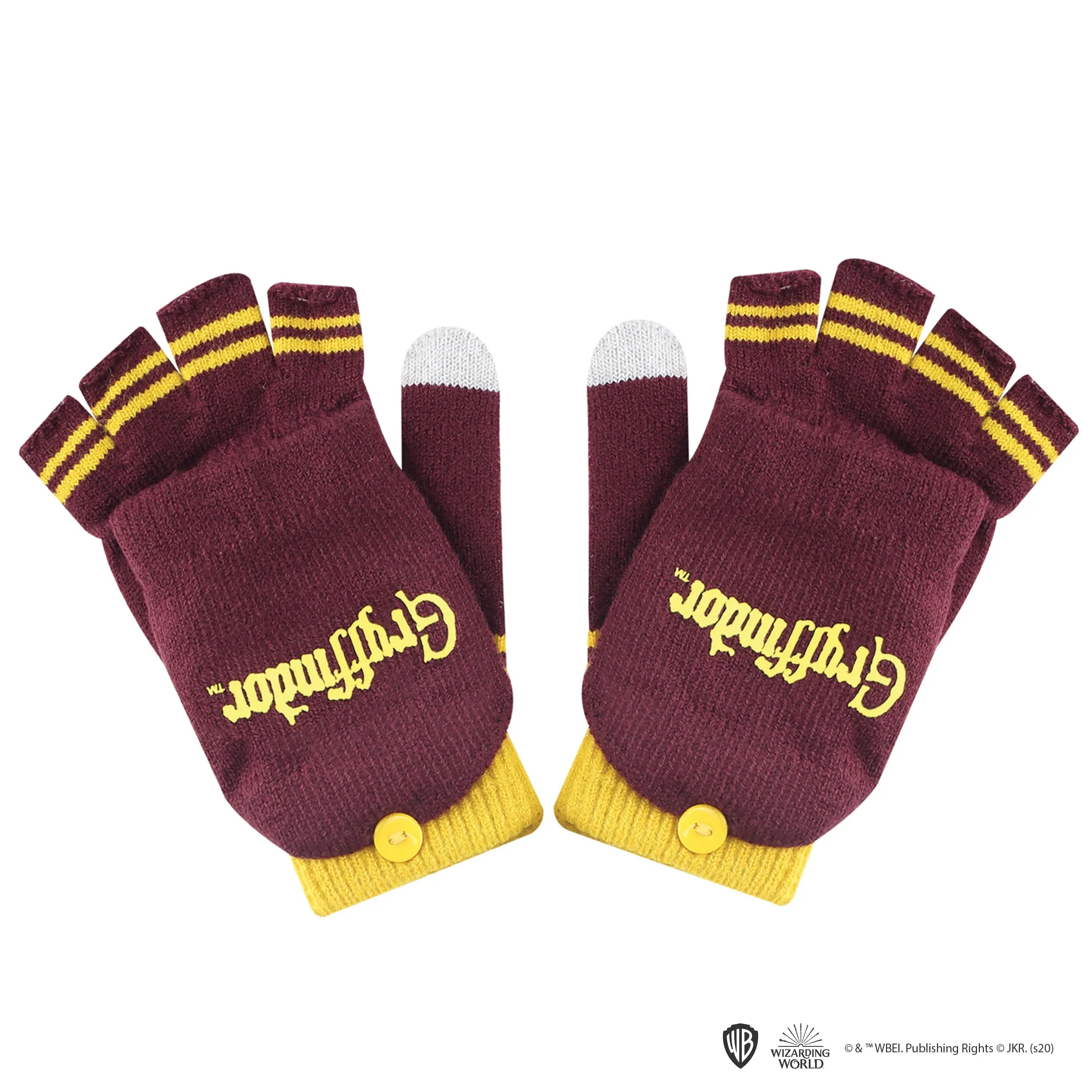 Moufles Gryffondor tactiles Magic Touch -  La boutique Aux 2 Balais