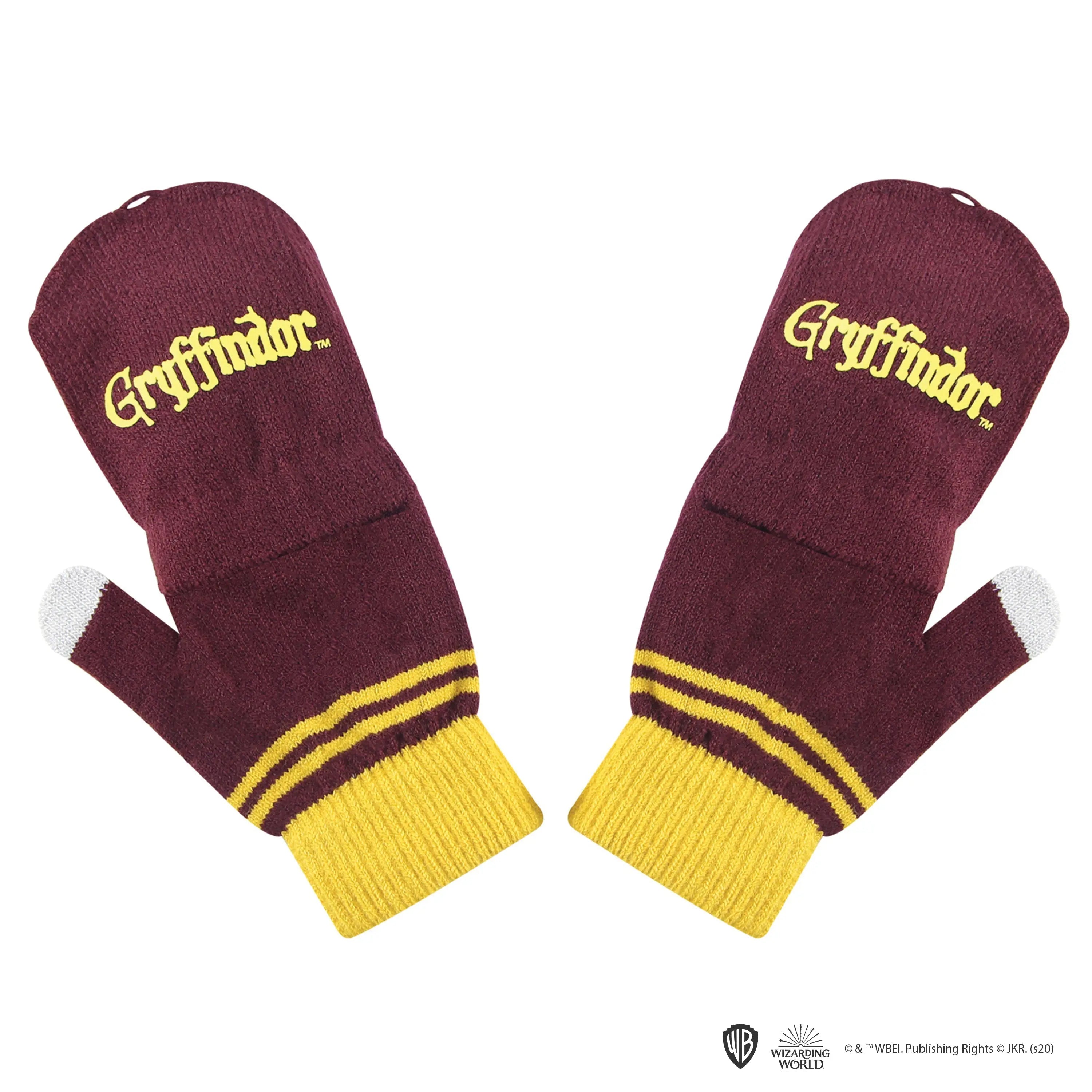 Moufles Gryffondor tactiles Magic Touch -  La boutique Aux 2 Balais