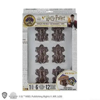 Moule à Chocogrenouille + 6 boîtes Chocogrenouille + 12 cartes - Harry Potter -  La boutique Aux 2 Balais