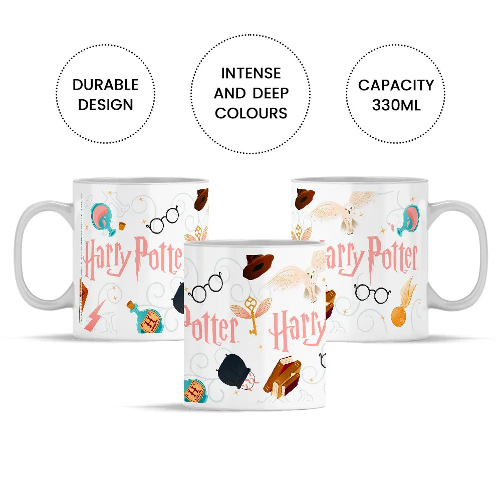 Mug Accio Harry Potter Tourbillon 330ml -  La boutique Aux 2 Balais