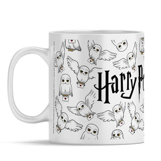 Mug Accio Hedwige et sa lettre 330ml -  La boutique Aux 2 Balais