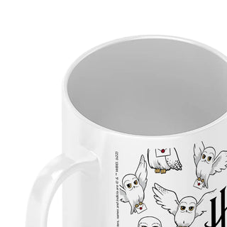 Mug Accio Hedwige et sa lettre 330ml -  La boutique Aux 2 Balais