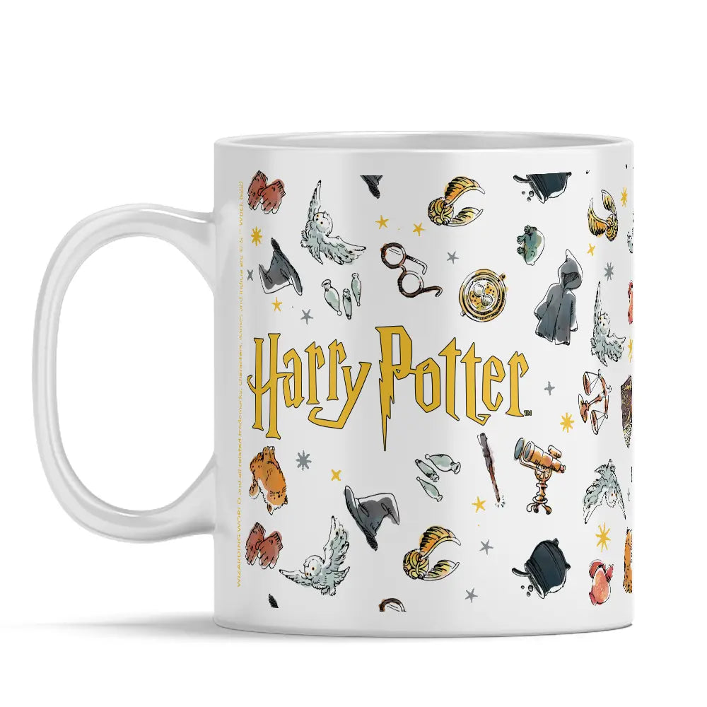 Mug Accio Les Symboles Harry Potter 330ml -  La boutique Aux 2 Balais